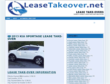 Tablet Screenshot of leasetakeover.net